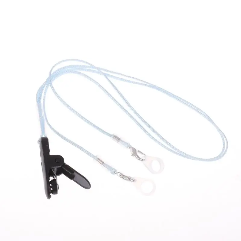 Multifunctional Hearing Aid Clip with Anti-Loss Strap and Secure Hold