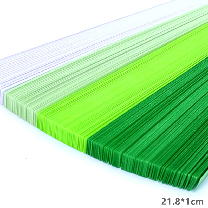 Sakura Origami Lucky Star Paper Strips - Crafting and Decoration Supplies (540 Sheets)