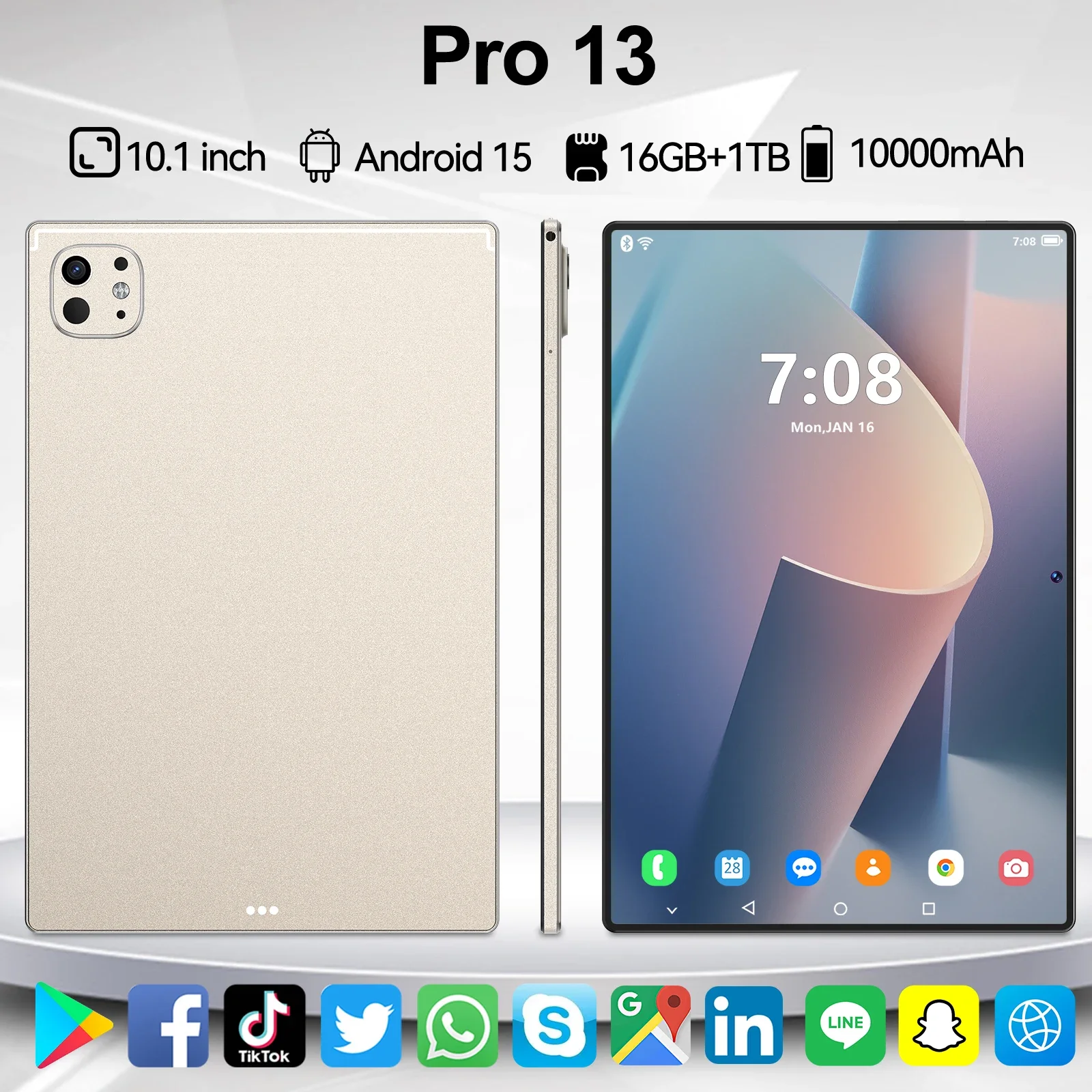 【الإصدار العالمي】2025 جهاز تبويب Pro الأصلي الجديد...