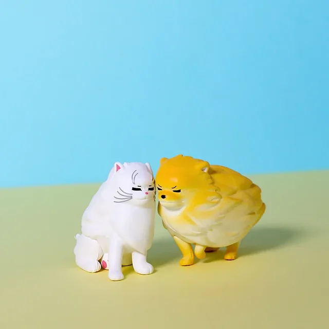 바람에 지지 않는 일본산 알이 도는 동물 인형