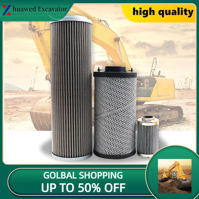 

For Liugong 9055E 906 907C/D/E Excavator Oil Inlet Filter Cartridge Oil Return Filter Cartridge Pilot Filter Cartridge parts