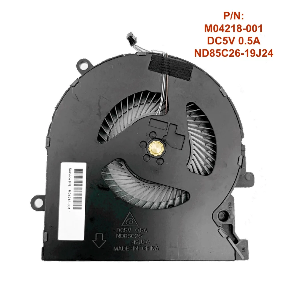 Cpu Gpu Ventilador de Refrigeração para hp Omen 15-ek Tpn-q236 Ventiladores Refrigerador Radiador M04216001 Nd8cc0219j22 19j23 M04215-001 Nd8cc03-19c23 12v Ventiladores e resfriadores - Imagem 5