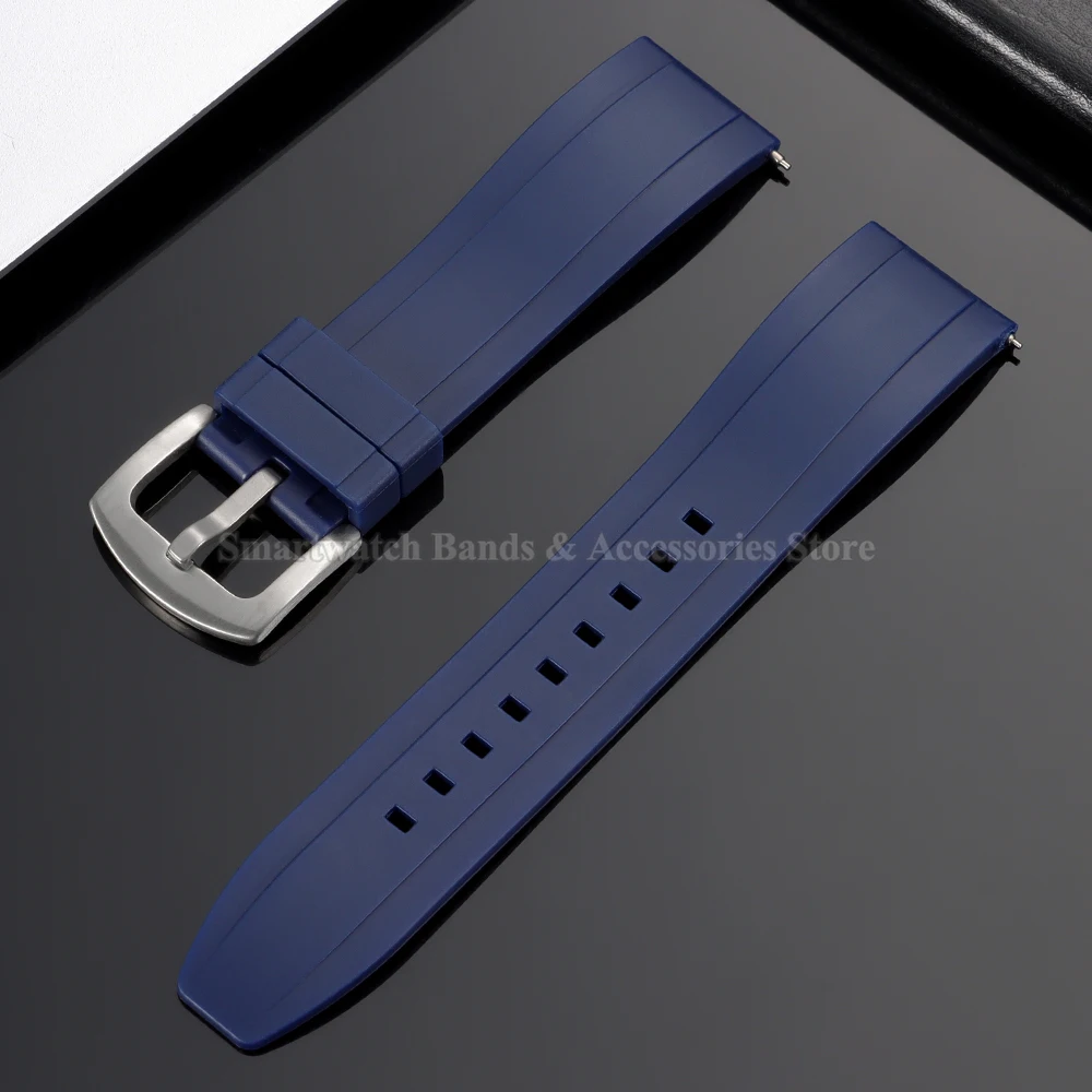 Silicone Quick Release Watch Strap - Universal Wrist Band for Smartwatch Accessories