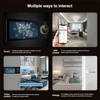 Tuya Zigbee Wifi Bluetooth HD LCD Wall Switch Touch Panel Smart Home Multi-function Light Curtain Remote Central Controller 4