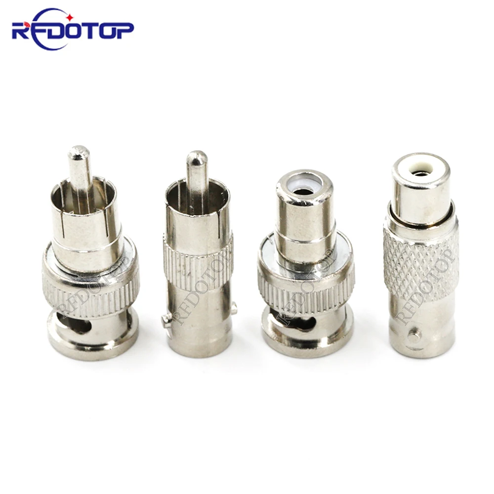 

5PCS/Lot BNC to RCA Male Female Straight Adapter RF Coaxial Connector for CCTV Surveillance Video