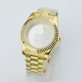 Gold glass back flat