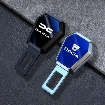 1 pz Auto Cintura di Sicurezza Clip Spina di Estensione Estensore In Metallo Per Dacia Logan Sandero Duster Lodgy Primavera Jogger Dokker Stepway Bigster