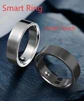 Qino K21 Smart Ring  Health Monitor with Smart Touch Information vibration alert 5ATM Waterproof Skin Temperature Measurement