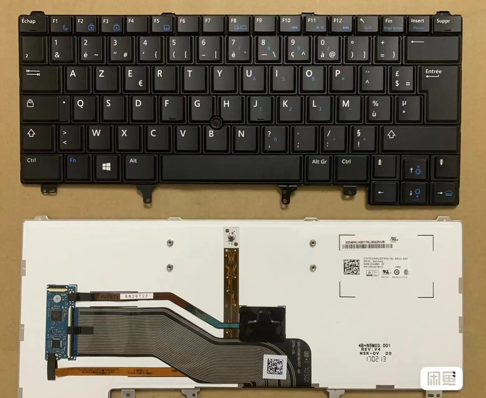 

Для Dell Latitude E6420 E5420 E5420M E5430 E6220 E6230 E6320 E6330 E6430 E6430S Французская клавиатура с подсветкой