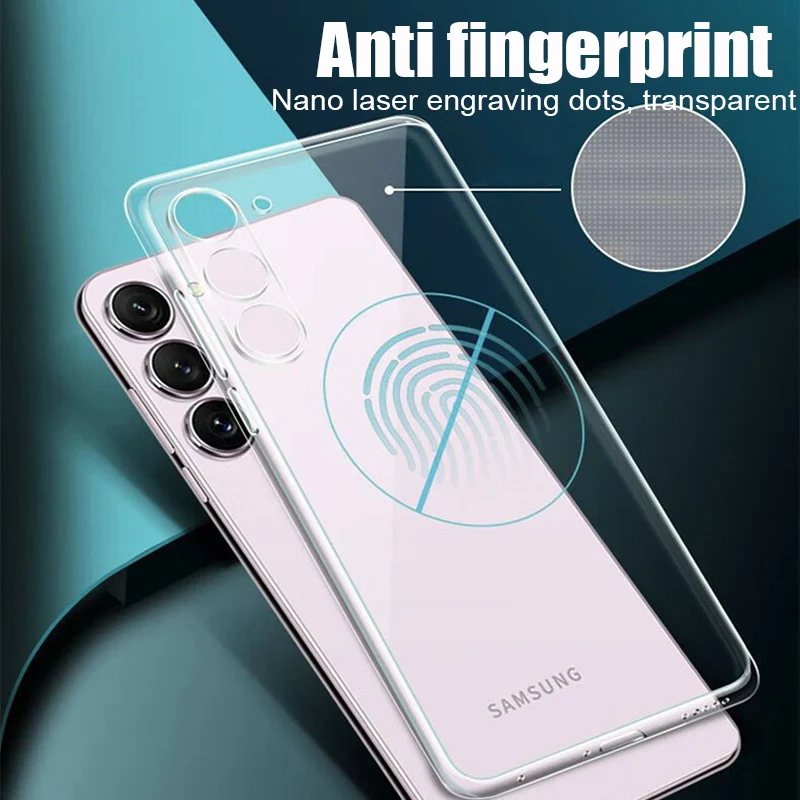 Transparent Silicone Soft Back Cover - Sleek and Durable Clear Phone Case