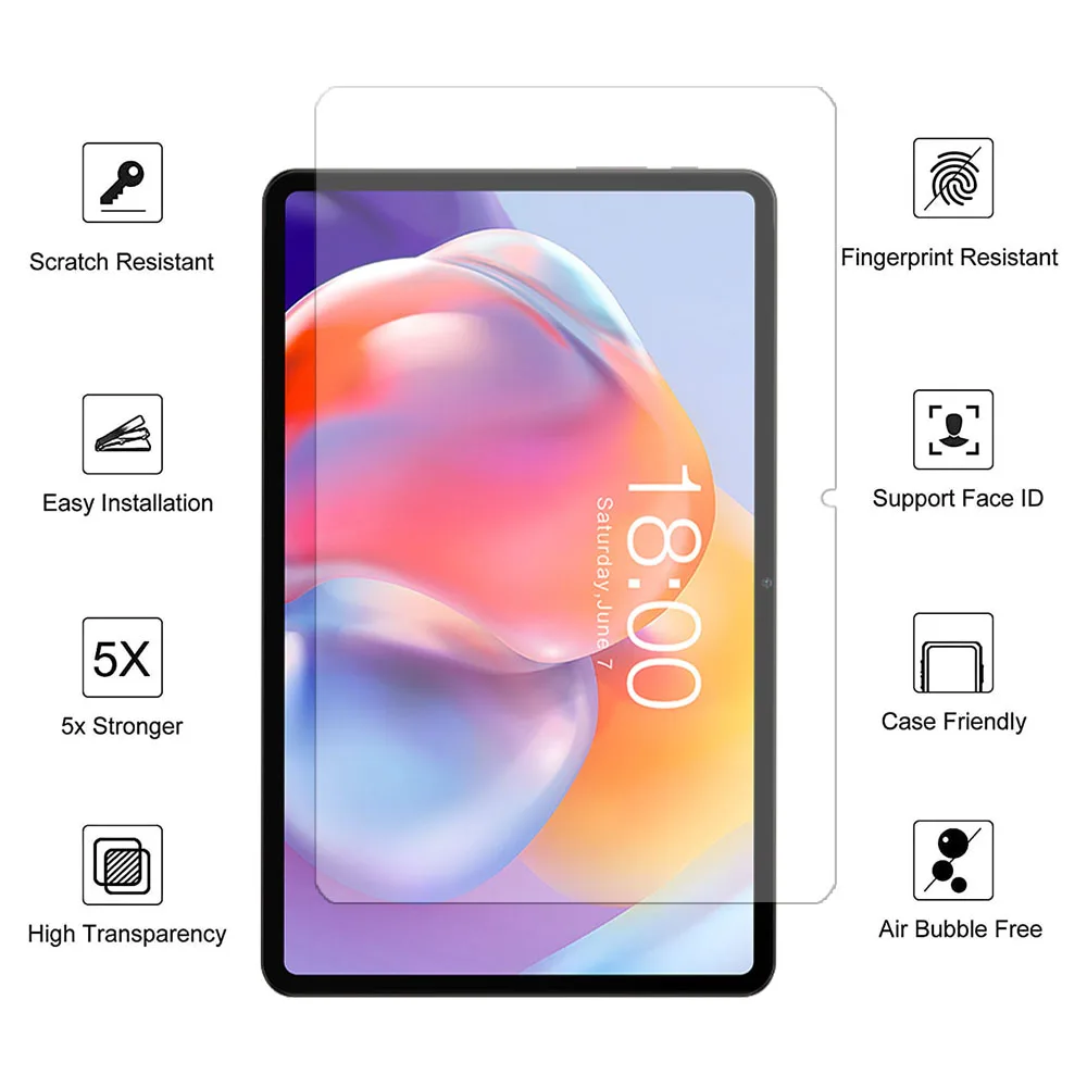 2PCS Glass film for Teclast T40 pro 10.4'' T40pro tablet tempered glass  protective screen protector 4