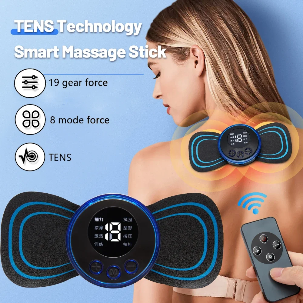 EMS Pulse Neck Massager Sticker Tens Cervical Patch Muscle Stimulator  Device Machine - China EMS Pulse Neck Massager, Neck Muscle Stimulator