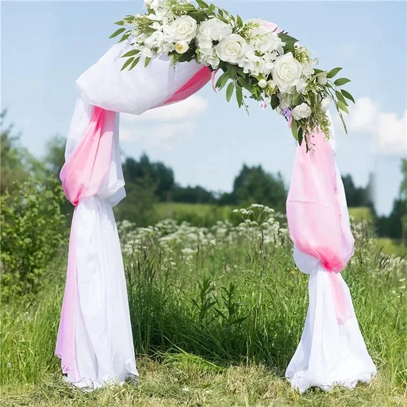 Description Picture 6 of itemNew Exquisite Artificial Rose Flower Row DIY Wedding Flower Wall Decoration Table Center Wed Arch Backdrop Stage Floral