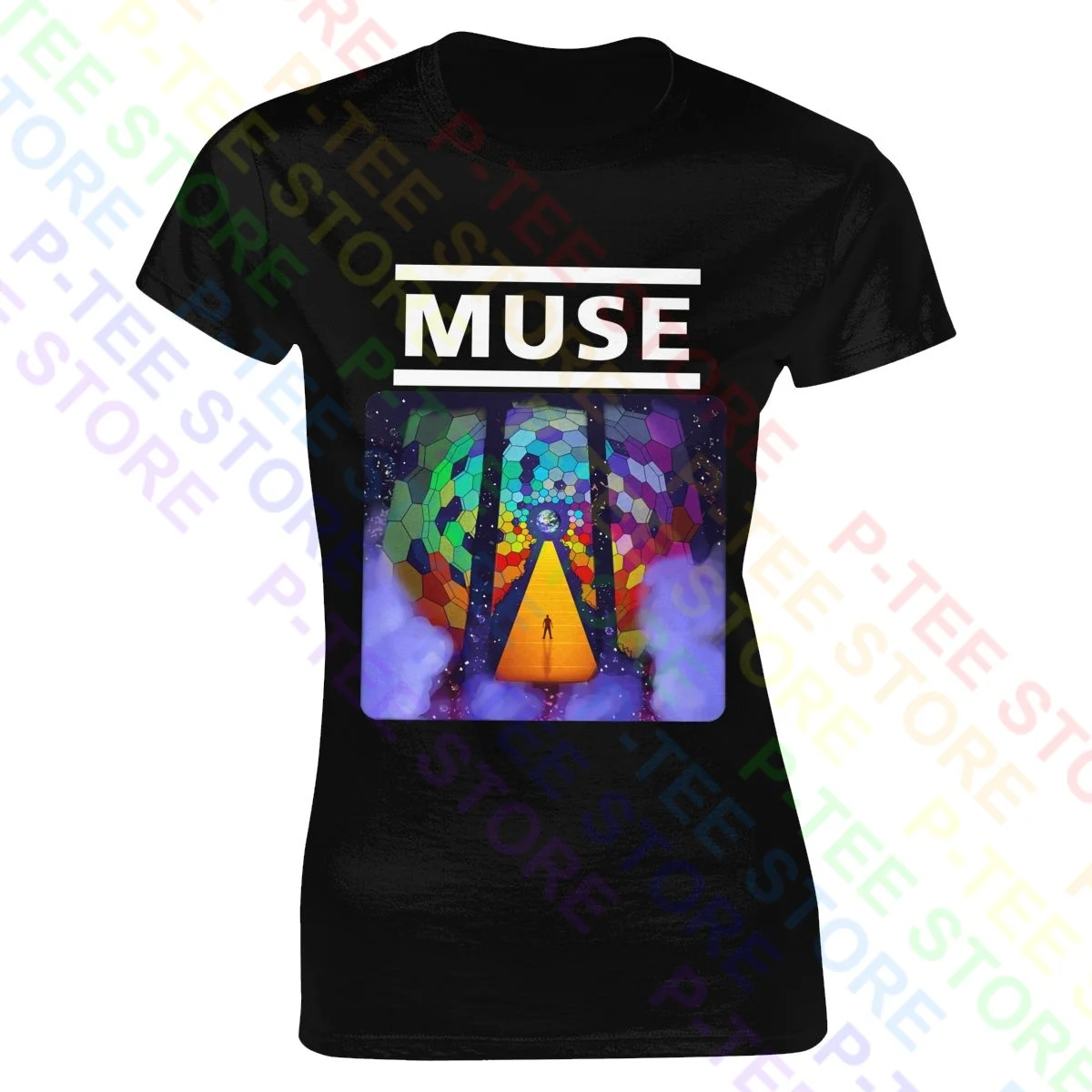Muse British Rock Band Album Music Hot Women T-Shirt Lady Shirt Best Trendy Premium Hot Deals T-Shirt Femminile
