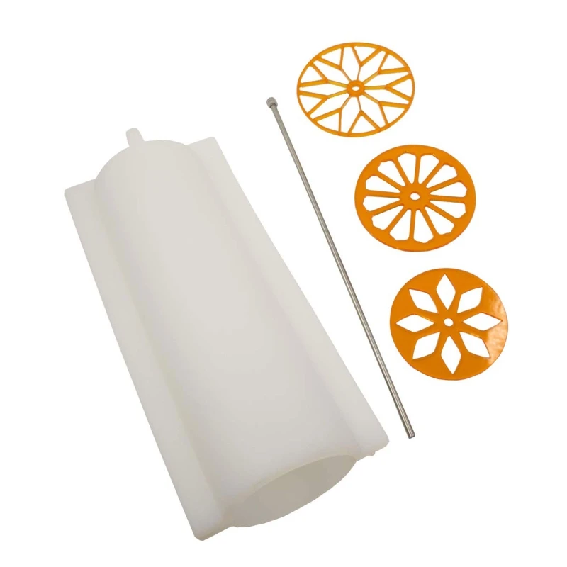 

Cylindrical Soap Moulds for DIY Handmaking Soap Fondants Chocolate Dropship