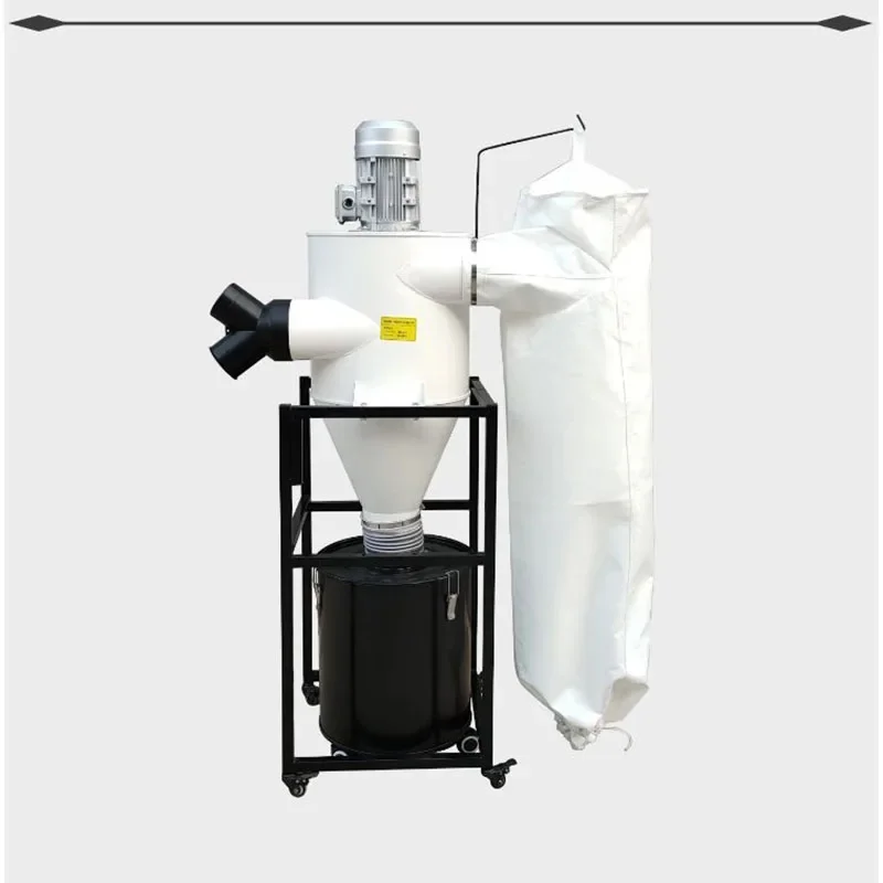 New Electric 750W-2.2KW Industrial Mobile Bag Filter Dust Collector Engraving Ma