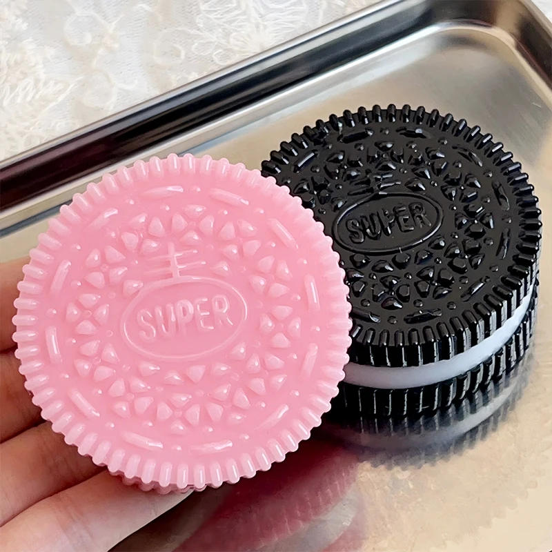 Handmade Silicone Sandwich Biscuits Stress Relief Squishy Toy for Boy Girls fidget toys anti stress toy release pressure toy squishy toys decompression toy sensory toys stress relieving toy