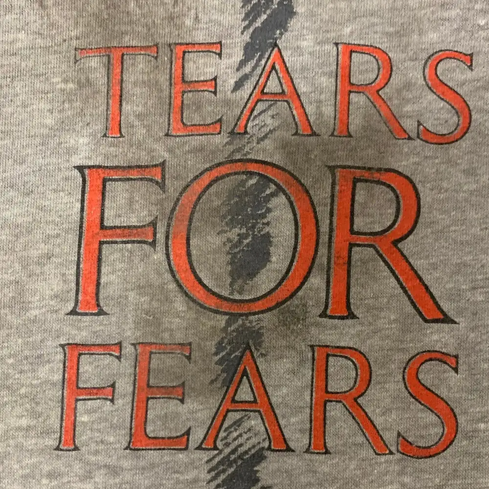 Винтажная Футболка со слезами из страха 1985, средняя