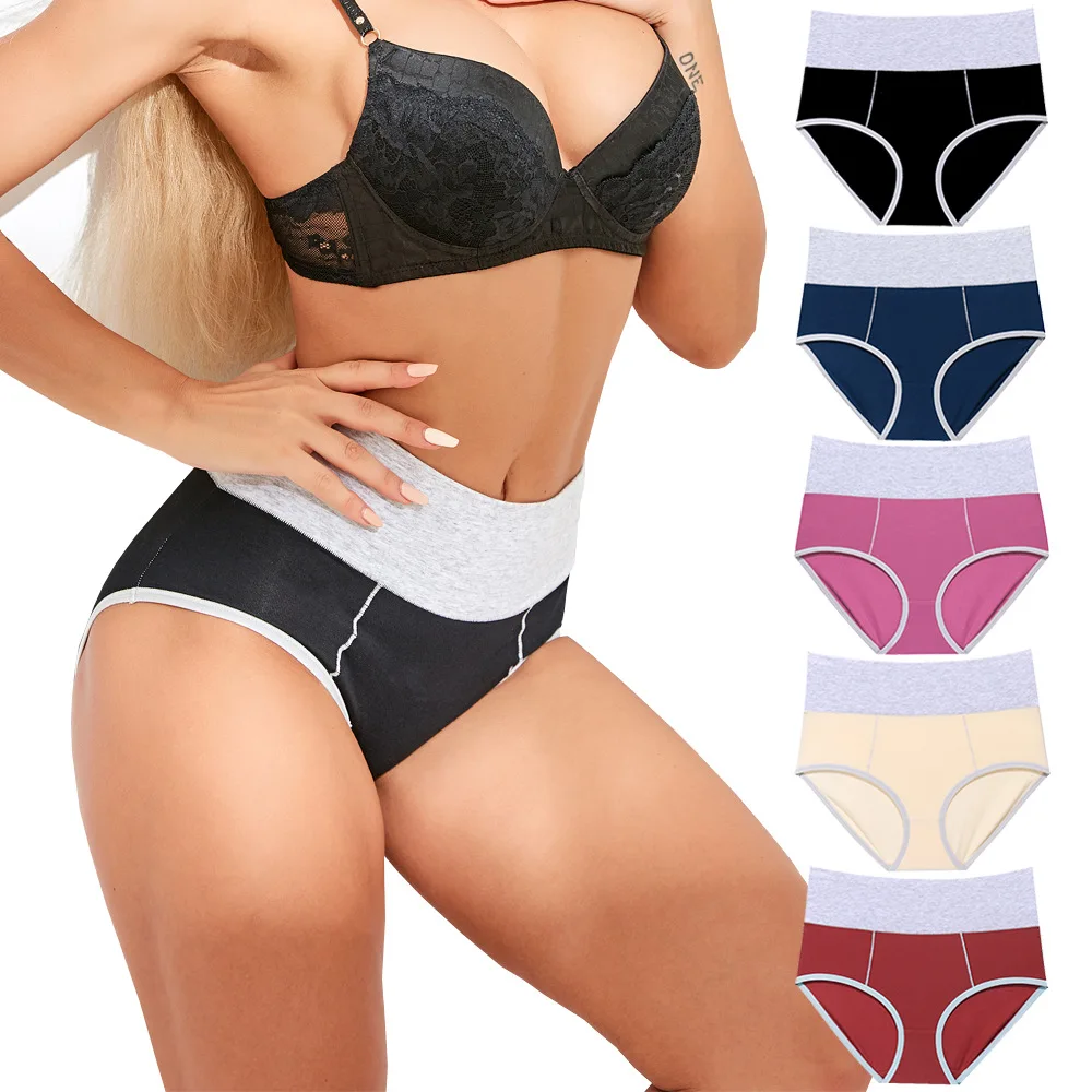 

Plus Size 4XL Cotton Soft Women Underwears Menstrual Panties 3 PCS Underpants Women Underwear Briefs Lingerie Ropa Interior