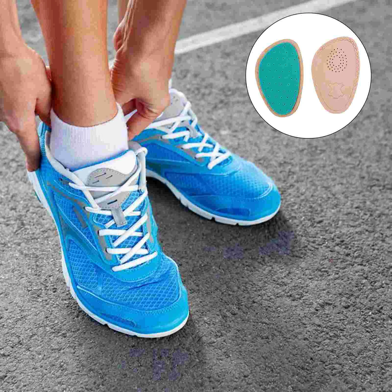 

Sole Pad Insoles Thickened Half Shoe Inserts Forefoot Cushion Front Palm High Heel Cushions Anti-slip