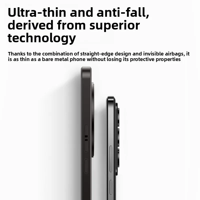Ultra-Thin Frosted Lens Shockproof Case - Anti-Drop Full Cover