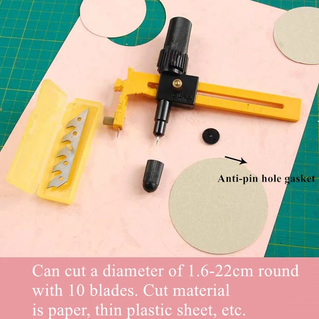 Compass Circle Cutter 360Rotating Circle Cutters For Crafts Paper Cutting  Tool For Printing Photographic Kraft Paper For Friends - AliExpress