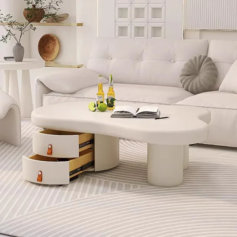 Tavolino da caffè moderno di bellezza salvaspazio Tavolini da caffè unici europei Glamour Exquisite Mesa De Centro Sala Mobili per la casa - immagine 5