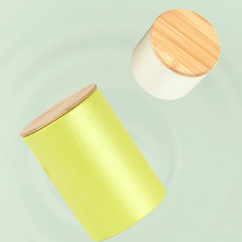 

Экологичный Круглый бумажный контейнер 10 шт./лот, одноразовый упаковочный тубус для чая, креативный цилиндр для конфет и еды, разные цвета на выбор