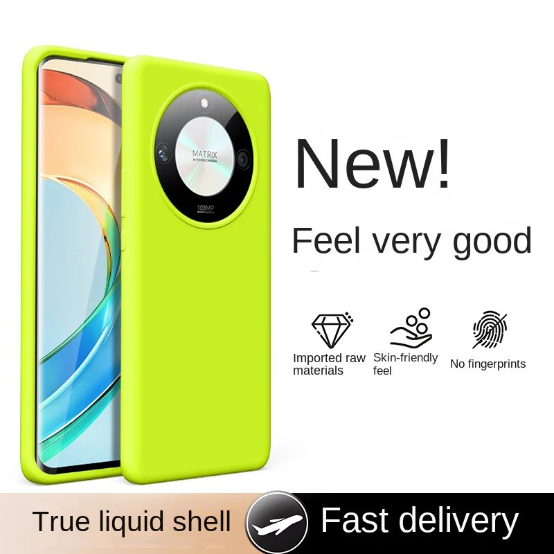 Premium Shockproof Silicone Phone Case - Soft, Skin-Friendly Protective Back Cover