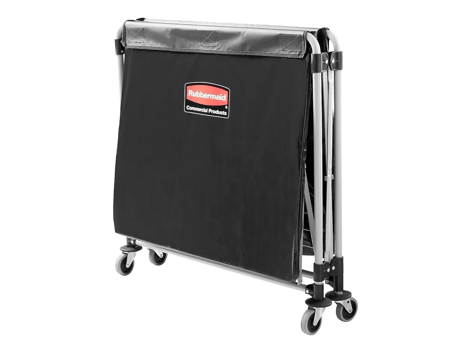 Rubbermaid Commercial Products, Collapsible X Cart Laundy Cart, College Move-In, Transport Supplies and Groceries, Steel,