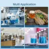 10 Pcs 20mm/0.8 Inch Magnetic Stirrer Mixer Stir Bar Laboratory Bar Stir Plate Bar 6