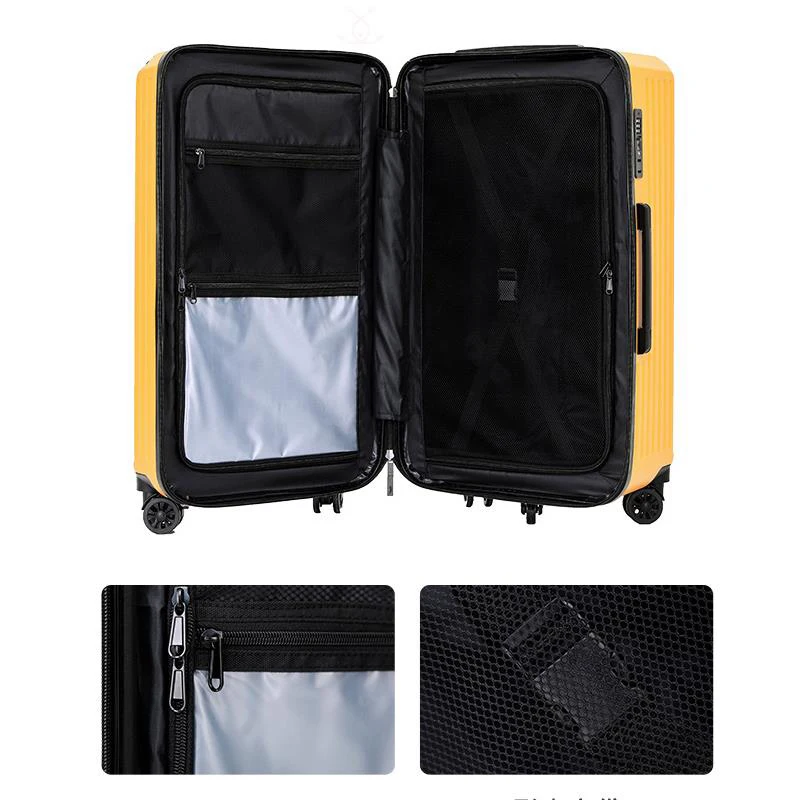 Fashion Luggage Men's Large-Capacity Rolling Suitcase
