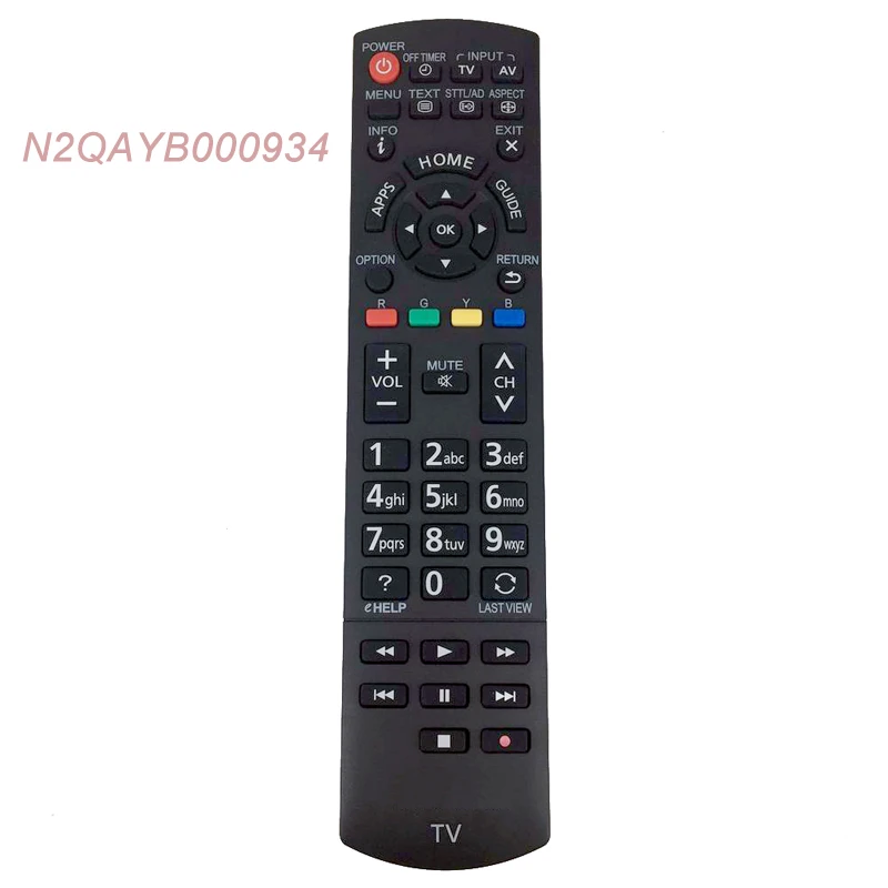 

New Remote Control N2QAYB000934 Remote Control Replacement For PANASONIC LCD TV TH-32AS610A TH-42AS640A TH-50AS640A TH-60AS640A