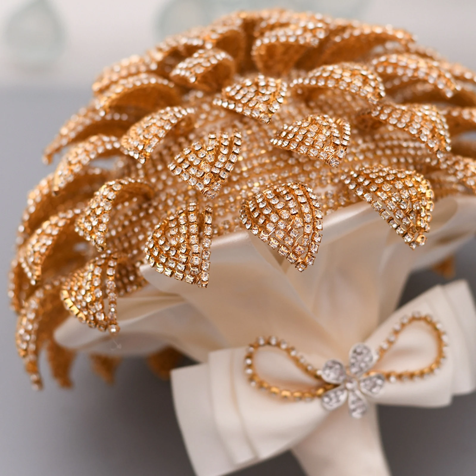 Pearl Bridal Wedding Bouquet Pearls Marriage Accessories Bridal Bouquets Pearls Brides Flower Bouquets for Wedding Decoration