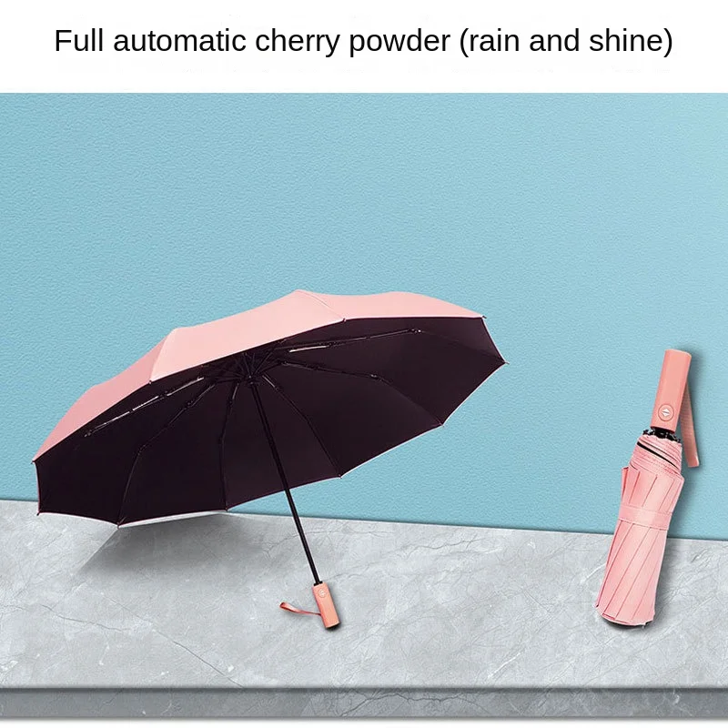 Men's and Women's Business Ten-bone Fully Automatic Umbrella Folding Sun Umbrella