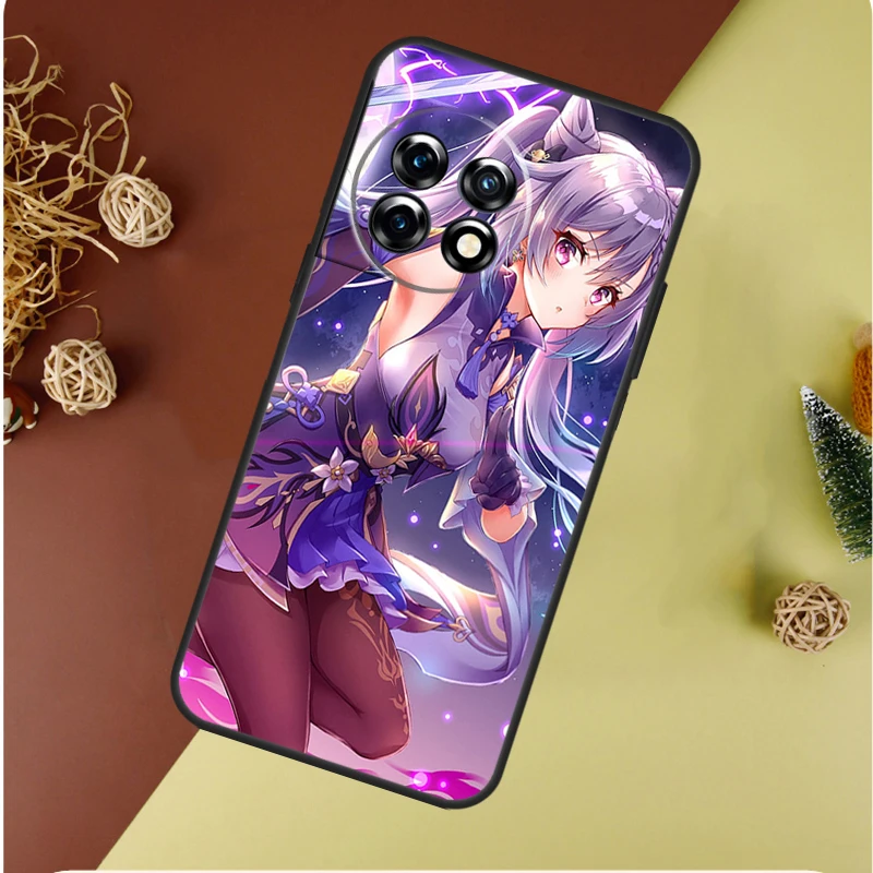 Genshin Impact Keqing Custom Phone Case