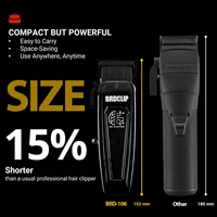 BRDCLIP-Kit de machine de coupe de cheveux de barbier professionnel pour hommes, chargeur de base, tondeuse à cheveux, lame DLC, tondeuse à cheveux de salon, 7500 tr/min 4