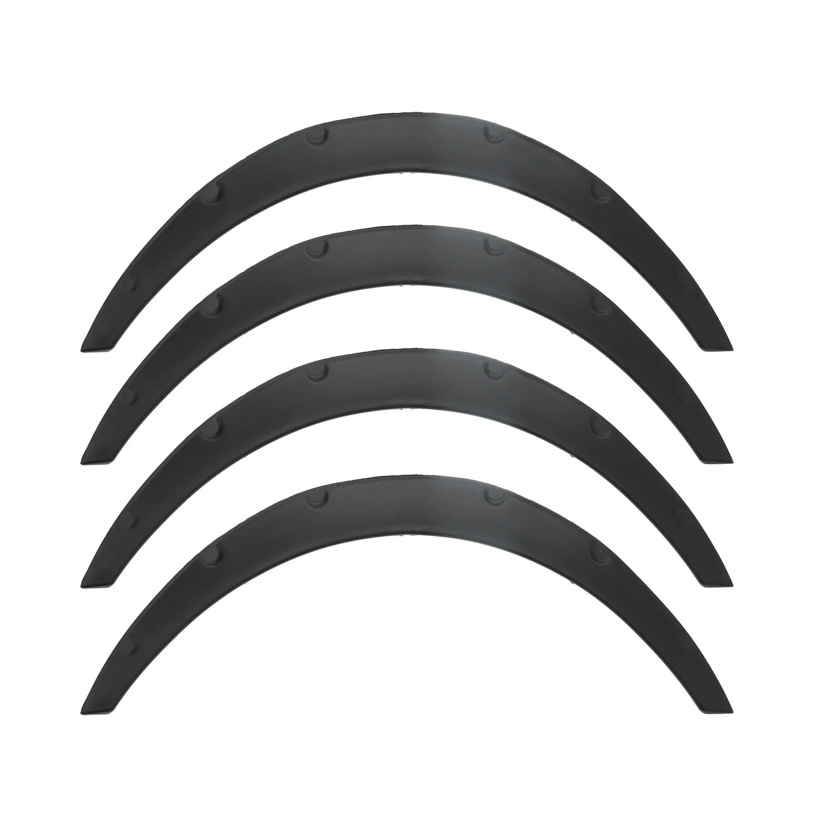 

4 шт. протектор колес, гибкий полипропиленовый Расширенный декоративный колёсный наконечник, универсальный для автомобиля