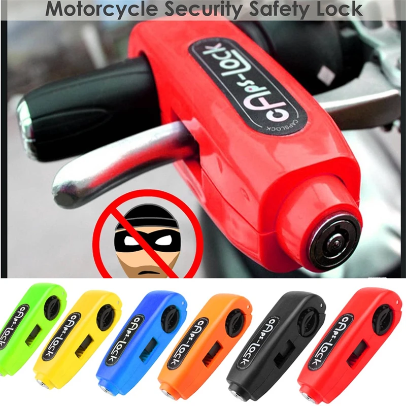 MotorcycleGripLockThrottleHandlebarAntiTheftSecurityLocks