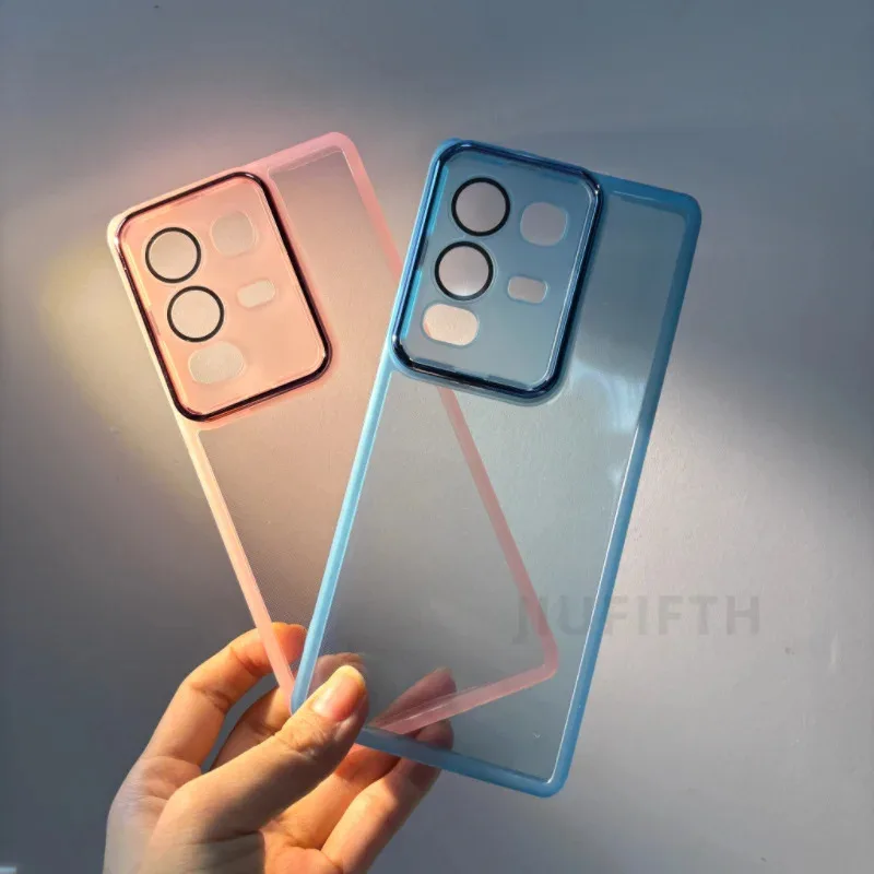 Clear Soft Silicone Protective Phone Case with Camera Lens Cover