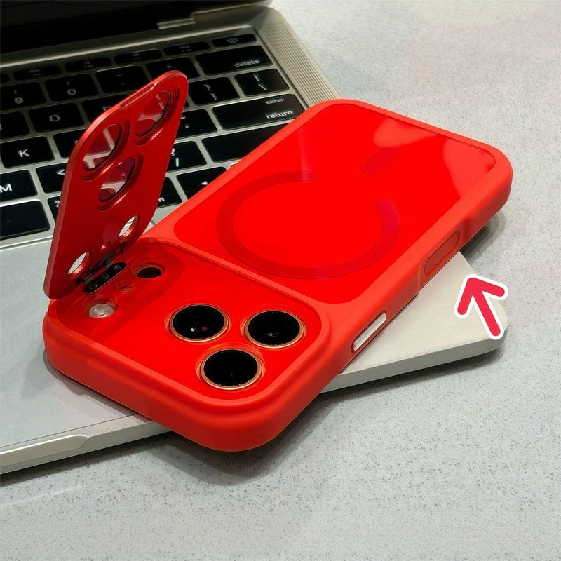 Luxury Magnetic Metal Camera Bracket with Stand Holder
