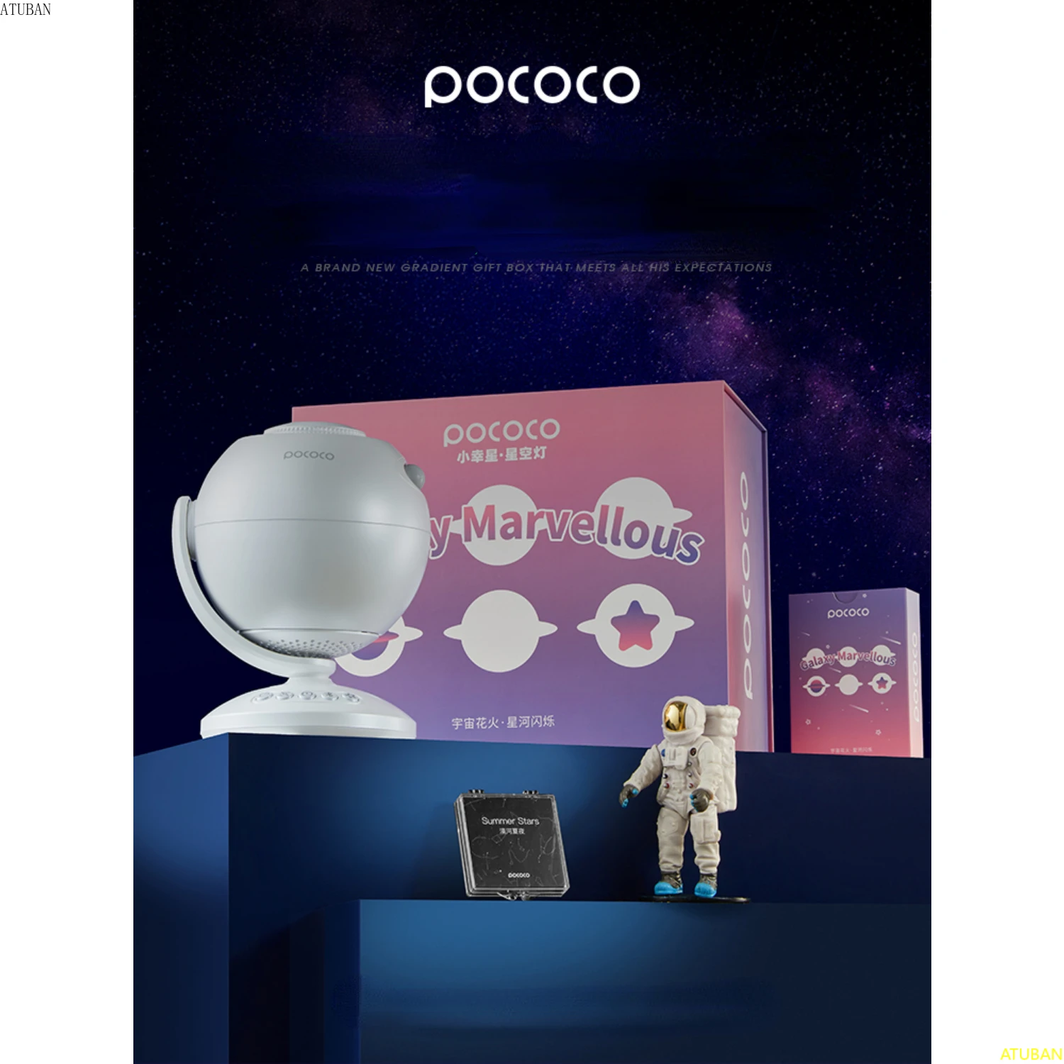 Immersive Planet - Discs for POCOCO Galaxy Projector, 5k Ultra HD