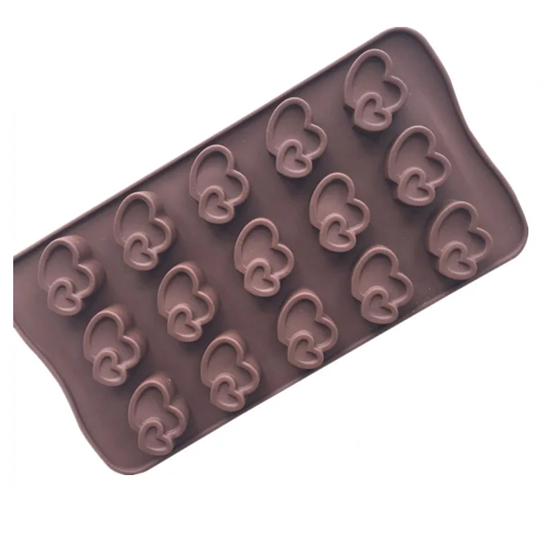 

Silicone Chocolate Mold Cartoon Animal Lion Bear Dinosaur Candy Ice Cubes Children's Food Supplement Party Baking Tool