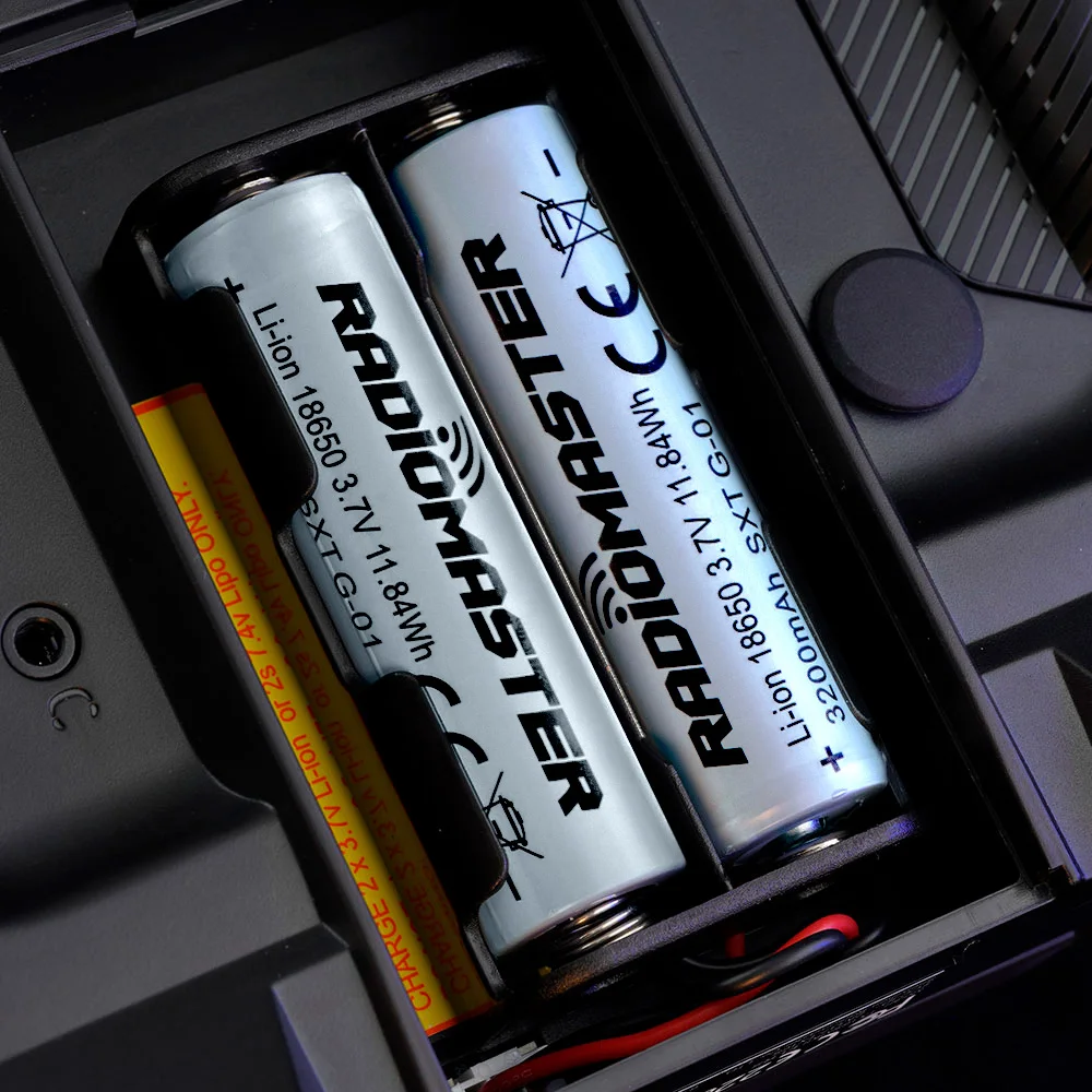 Batterie Li-ion 18650 3200mAh & 18350 900mAh pour RadioMaster TX12 Zorro