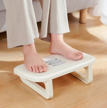 Portability Foot Rest Under Desk Footrest Ergonomic Foot Stool with Massage Rollers Foot Rest For Home Office Work Fast Ship 1