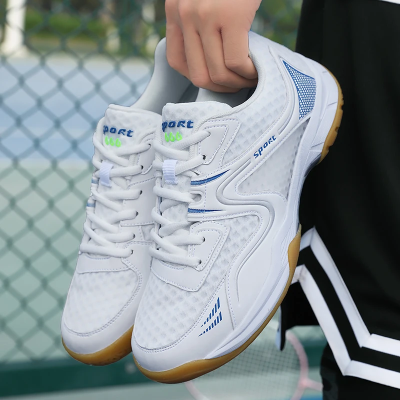 

New Professional Tennis Shoes Outdoor Breathable Unisex Men's and Women's Professional Badminton Shoes Youth Volleyball Shoes