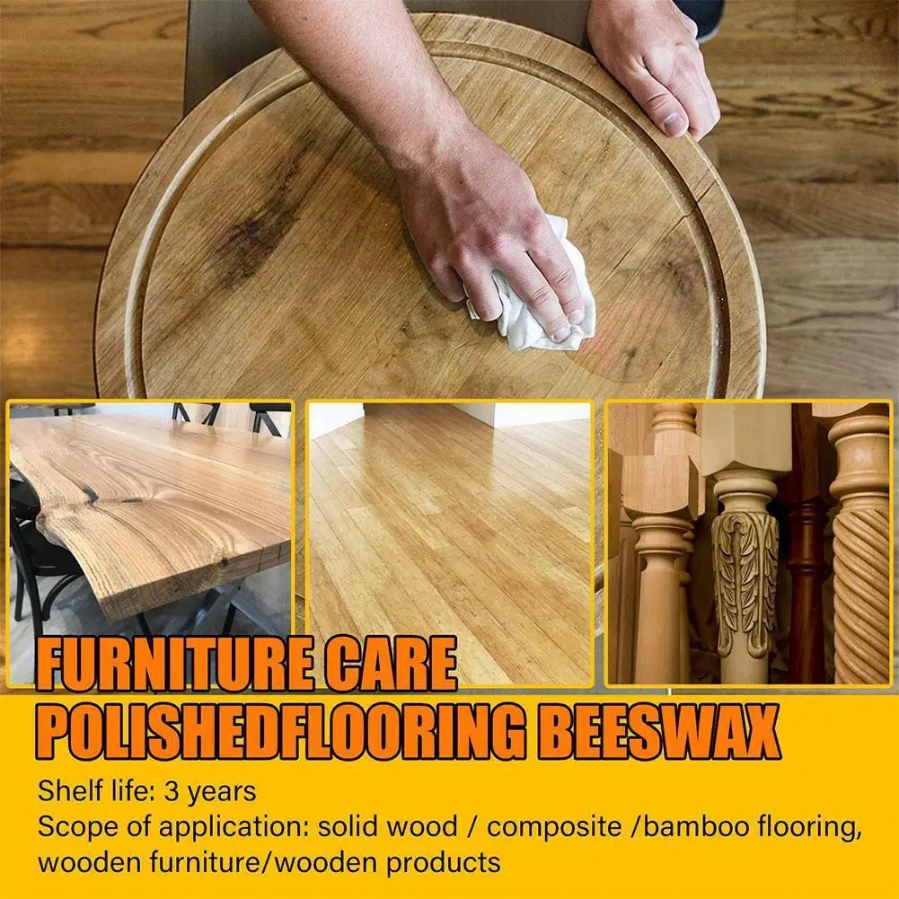 Scratch Repair Furniture Polishing Beeswax Wooden Household Agent Refurbishment Furniture Refurbishment Wax Care Wear-resis X4t0