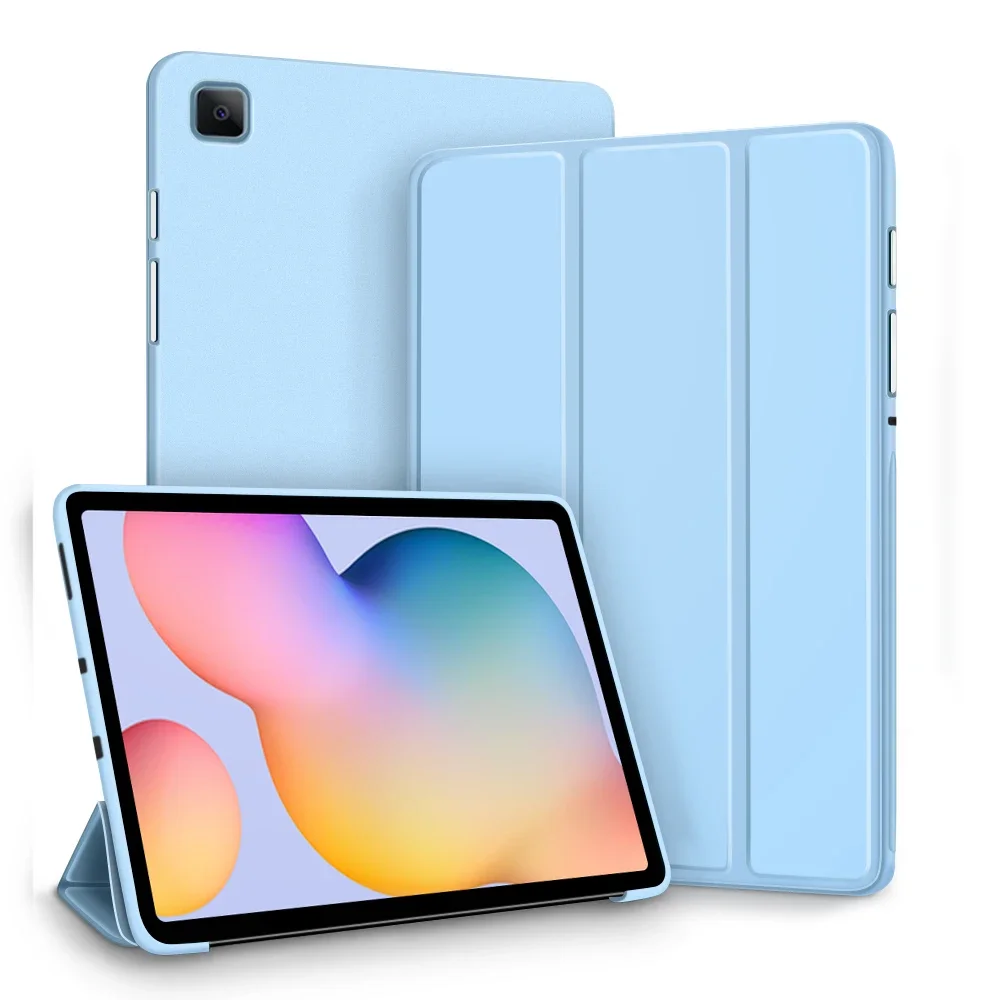 Smart Auto Sleep Wake Liquid Silicone Tablet Case Cover - Enhanced Protection