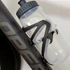 2PCS No Logo 3K Carbon Fiber Bicycle Water Bottle Cage MTB Road Bike Water Bottle Holder Cages, Matte Black, Weight (16±2g)