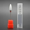 MAOHANG Bullet ceramic milling cutter burrs nail drill bits for electric drill manicure machine device remove gel varnish tools 5
